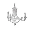 Possoni Żyrandole|Wiszące Ekskluzywne<4501/3+6 - - lampa wisząca
