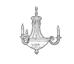 Possoni Żyrandole|Wiszące Ekskluzywne<4501/3+6 - - lampa wisząca