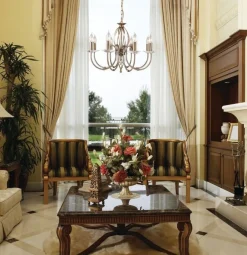 Elstead Lighting Żyrandole|Lampy Wiszące Klasyczne<Aegean Aged Brass - - lampa wisząca 8-ramienna