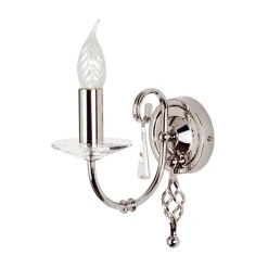 Elstead Lighting Kinkiety I Lampy Na Ścianę<Aegean Polished Nickel - - kinkiet pojedynczy
