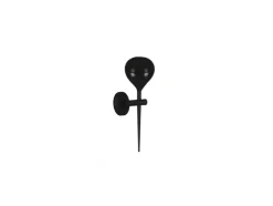 AZzardo Kinkiety I Lampy Na Ścianę|Lampy Do Salonu, Oświetlenie Salonu<Aga black - - Kinkiet