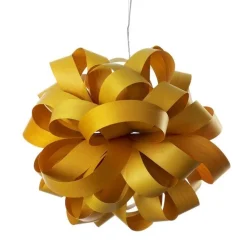 Luzifer LZF Żyrandole|Wiszące Ekskluzywne<Agatha Ø80 żółty - - lampa wisząca