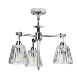 Elstead Lighting Plafony Sufitowe I Ścienne|Lampy Do Salonu, Oświetlenie Salonu<Agatha Led Polished Chrome - - plafon łazienkowy
