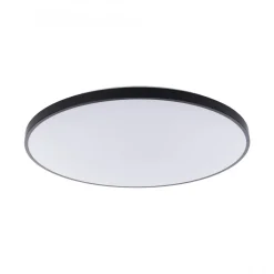 Nowodvorski Lampy Do Łazienki<Agnes Round Led Black M 4000K - - lampa sufitowa łazienkowa