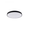 Nowodvorski Lampy Do Łazienki<Agnes Round Led Black S 4000K - - lampa sufitowa łazienkowa