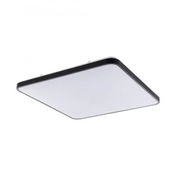 Nowodvorski Lampy Do Łazienki<Agnes Square Led Black L 3000K - - lampa sufitowa łazienkowa