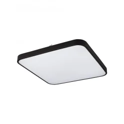 Nowodvorski Lampy Do Łazienki<Agnes Square Led Black M 3000K - - lampa sufitowa łazienkowa