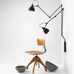 Artera Kinkiety I Lampy Na Ścianę|Kinkiety Nowoczesne<Aida 2 Black - - kinkiet