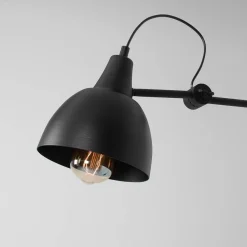 Artera Kinkiety I Lampy Na Ścianę|Kinkiety Nowoczesne<Aida 1 Long Black - - kinkiet