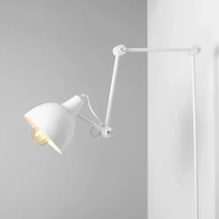 Artera Kinkiety I Lampy Na Ścianę|Kinkiety Nowoczesne<Aida 1 Long White - - kinkiet