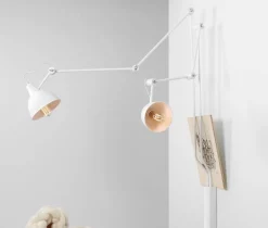 Artera Kinkiety I Lampy Na Ścianę|Kinkiety Nowoczesne<Aida 2 White - - kinkiet