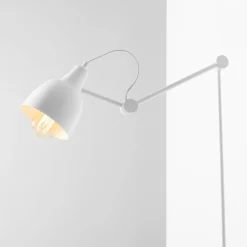 Artera Kinkiety I Lampy Na Ścianę|Kinkiety Nowoczesne<Aida 1 White - - kinkiet