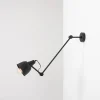 Artera Kinkiety I Lampy Na Ścianę|Kinkiety Nowoczesne<Aida Simply Black - - kinkiet