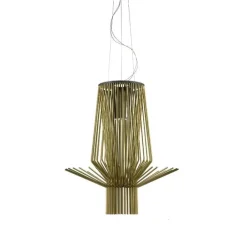 Foscarini Żyrandole|Wiszące Ekskluzywne<Allegretto Assai Ø76 złoty - - lampa wisząca złotyNapięcie: 230V