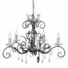 Elstead Lighting Żyrandole|Lampy Wiszące Klasyczne<Amarilli Black And Silver - - lampa wisząca 5-ramienna