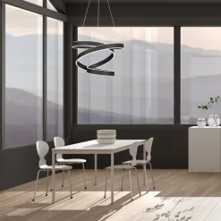 Milagro Żyrandole|Nowoczesne Lampy Wiszące<Andromeda Black - - lampa wisząca nowoczesna