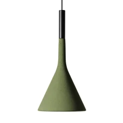 Foscarini Wiszące Ekskluzywne|Lampy Do Salonu, Oświetlenie Salonu<Aplomb Ø16,5 oliwkowy - - lampa wisząca oliwkowyNapięcie: 230V