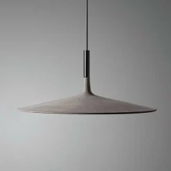 Foscarini Żyrandole|Wiszące Ekskluzywne<Aplomb Large Ø45 szary - - lampa wisząca szaryNapięcie: 230V