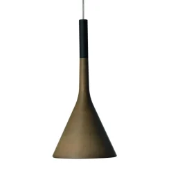 Foscarini Wiszące Ekskluzywne|Lampy Do Salonu, Oświetlenie Salonu<APLOMB marrone - - lampa wisząca