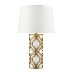 Elstead Lighting Lampki Na Biurko, Oświetlenie Biurkowe|Lampy Do Salonu, Oświetlenie Salonu<Arabella Distressed Gold - - lampa biurkowa klasyczna