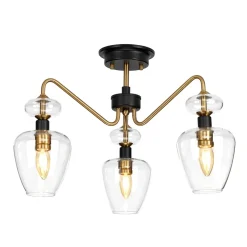 Elstead Lighting Plafony Sufitowe I Ścienne<Armand Brass III - - plafon