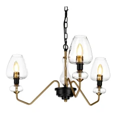 Elstead Lighting Żyrandole<Armand Brass III - - lampa wisząca