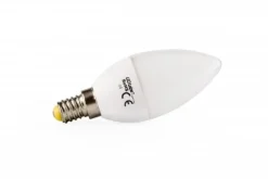 LED Labs Żarówki Led<ŻARÓWKA LED E14 4W BIAŁA CIEPŁA