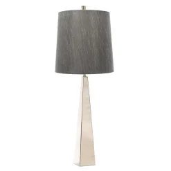 Elstead Lighting Lampki Na Biurko, Oświetlenie Biurkowe|Lampy Do Salonu, Oświetlenie Salonu<Ascent Polished Nickel - - lampa biurkowa nowoczesna