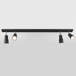 Artera Plafony Sufitowe I Ścienne|Nowoczesne Plafony Sufitowe<Aspo Black 4 - - plafon
