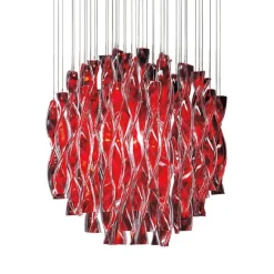 Axo Light Żyrandole|Wiszące Ekskluzywne<Aura Ø47 czerwony - - lampa sufitowa czerwonyNapięcie: 230V