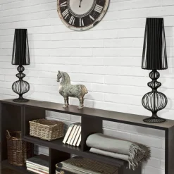 Nowodvorski Lampki Na Biurko, Oświetlenie Biurkowe|Lampy Do Sypialni, Oświetlenie Do Sypialni<Aveiro L Black I 5126 - - lampa biurkowa nowoczesna