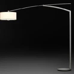 Vibia Lampy Stojące I Podłogowe|Stojące Ekskluzywne<Balance 5191 nikiel - - lampa podłogowa