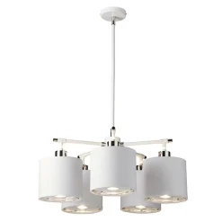 Elstead Lighting Żyrandole|Lampy Do Sypialni, Oświetlenie Do Sypialni<Balance White - - żyrandol 5-ramienny