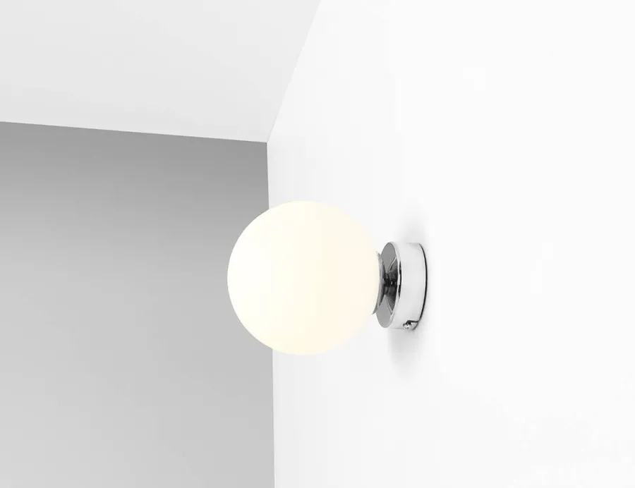 Artera Kinkiety I Lampy Na Ścianę|Kinkiety Nowoczesne<Ball 1 Wall Chrome Ø14 - - kinkiet