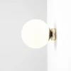 Artera Kinkiety I Lampy Na Ścianę|Lampy Do Łazienki<Ball 1 Wall Gold - - kinkiet