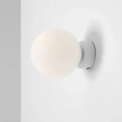 Artera Kinkiety I Lampy Na Ścianę|Kinkiety Nowoczesne<Ball 1 White Ø14 - - kinkiet