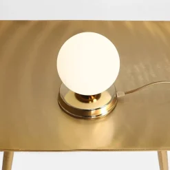 Artera Lampki Na Biurko, Oświetlenie Biurkowe|Nowoczesne Lampki Na Biurko<Ball Mini Table Gold - - lampa stołowa