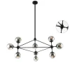 Orlicki Design Żyrandole|Lampy Nad Schody<Bao Nero Fume - - lampa wisząca
