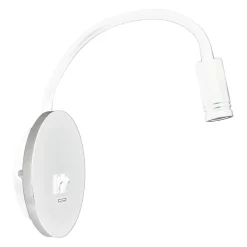 Milagro Kinkiety I Lampy Na Ścianę|Lampy Młodzieżowe<Base White ML6353 - - kinkiet nowoczesny