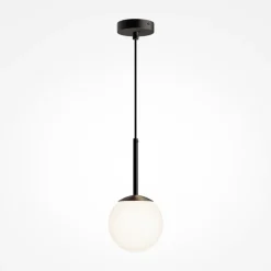 Maytoni Lampy Do Łazienki|Żyrandole<Basic Form Black - - zwis