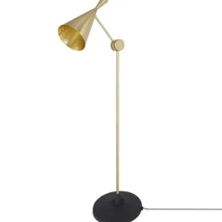 Tom Dixon Lampki Na Biurko, Oświetlenie Biurkowe|Biurkowe Ekskluzywne<Beat Floor H157 mosiądz - - lampa biurkowa mosiądzNapięcie: 230V