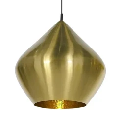 Tom Dixon Wiszące Ekskluzywne|Żyrandole<Beat Stout Ø52 mosiądz - - lampa wisząca mosiądzNapięcie: 230V
