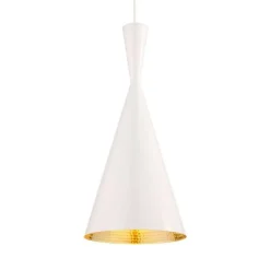 Tom Dixon Żyrandole<Beat Tall Ø19 biały - - lampa wisząca białyNapięcie: 230V