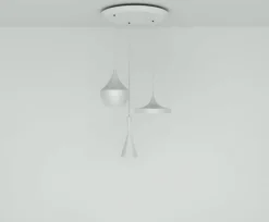Tom Dixon Żyrandole|Wiszące Ekskluzywne<Beat Trio Round biały - - lampa wisząca