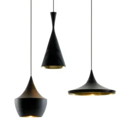 Tom Dixon Żyrandole|Wiszące Ekskluzywne<BEAT TRIO ROUND EU czarny - - lampa wisząca