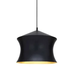 Tom Dixon Żyrandole<Beat Waist Ø33 czarny, złoty - - lampa wisząca czarny, złotyNapięcie: 230V