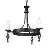 Elstead Lighting Żyrandole|Lampy Wiszące Klasyczne<Belfry Black 3 - - lampa wisząca klasyczna