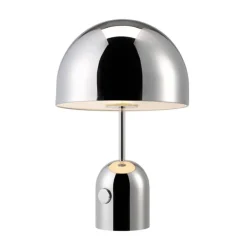 Tom Dixon Lampki Na Biurko, Oświetlenie Biurkowe|Biurkowe Ekskluzywne<Bell Table H44 chrom - - lampa biurkowa
