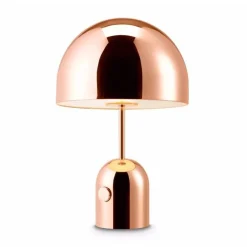 Tom Dixon Lampki Na Biurko, Oświetlenie Biurkowe|Biurkowe Ekskluzywne<Bell Table H44 miedź - - lampa biurkowa