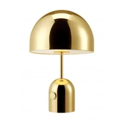 Tom Dixon Lampki Na Biurko, Oświetlenie Biurkowe|Biurkowe Ekskluzywne<Bell złoty - - lampa biurkowa